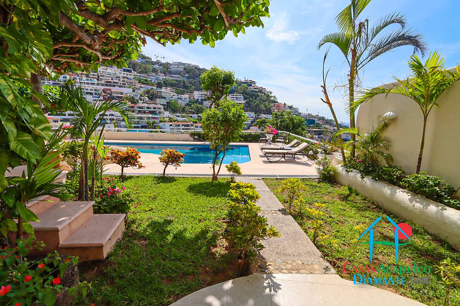 Casa Escorpio - Terraza y alberca 1 Casa Escorpio - Terraza y alberca 1